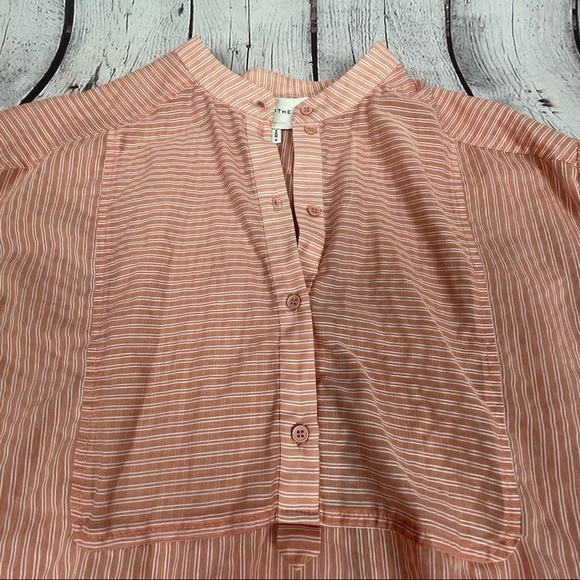 MUNTHE Melia oversized striped tunic blouse top pink stripes lagenlook, size 36 - Picture 6 of 15